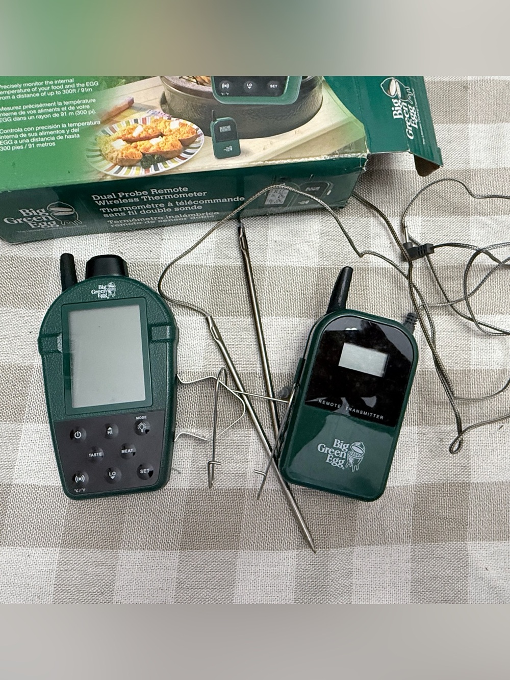 Big Green Egg Remote Digital Meat Thermometer